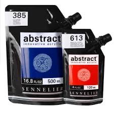 Abstract Sennelier - Colore Acrilico in busta da 120 ml