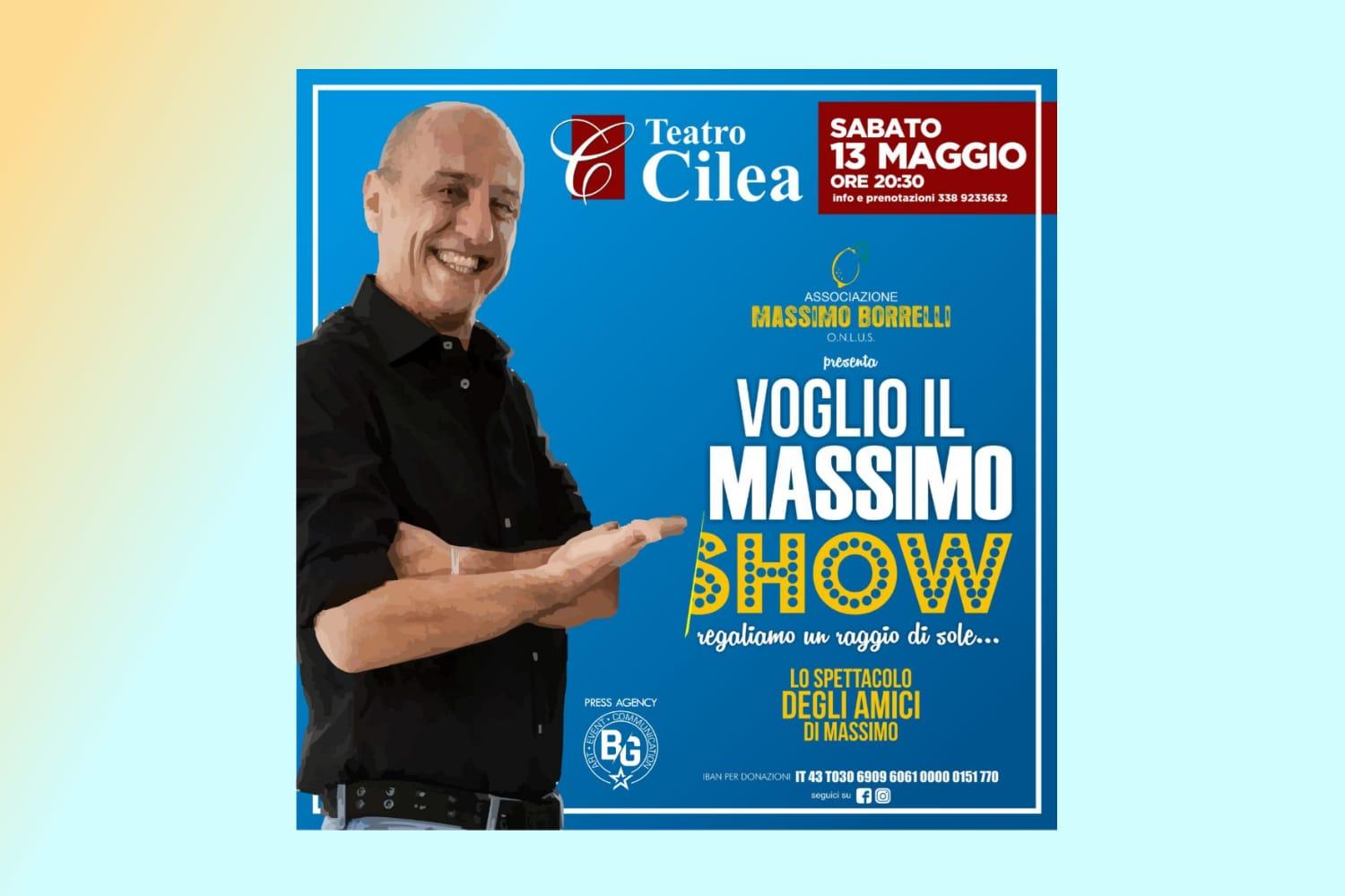 Voglio il Massimo Show 2023 al Teatro Cilea di Napoli