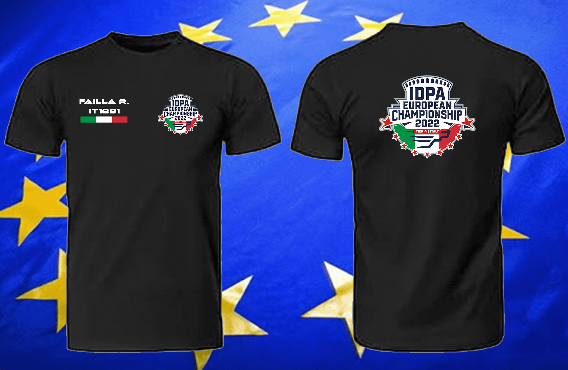 T-Shirt IDPA European Championship 2022