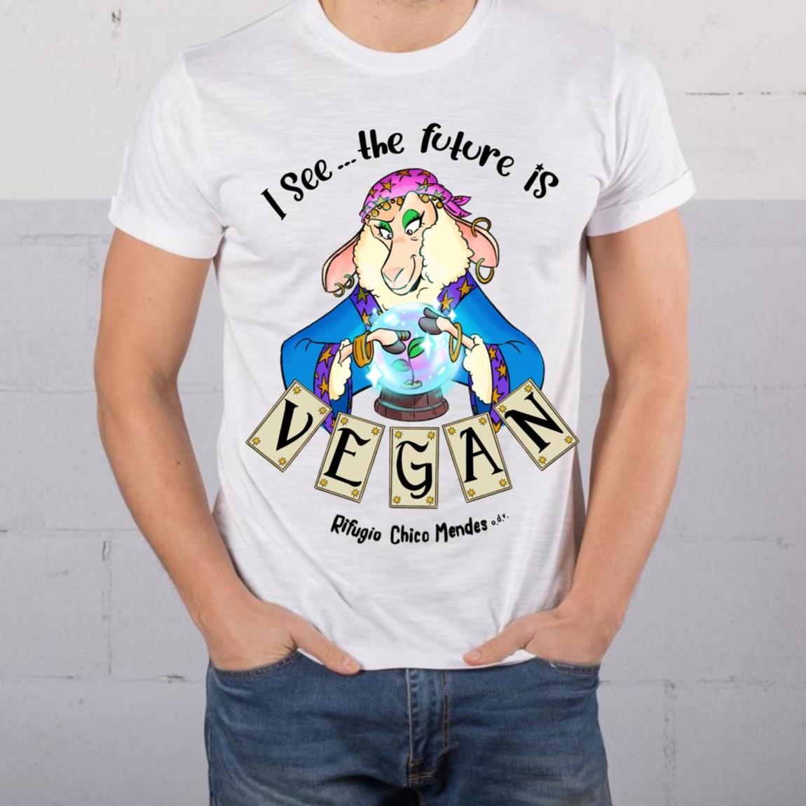 T-shirt "The future is vegan"