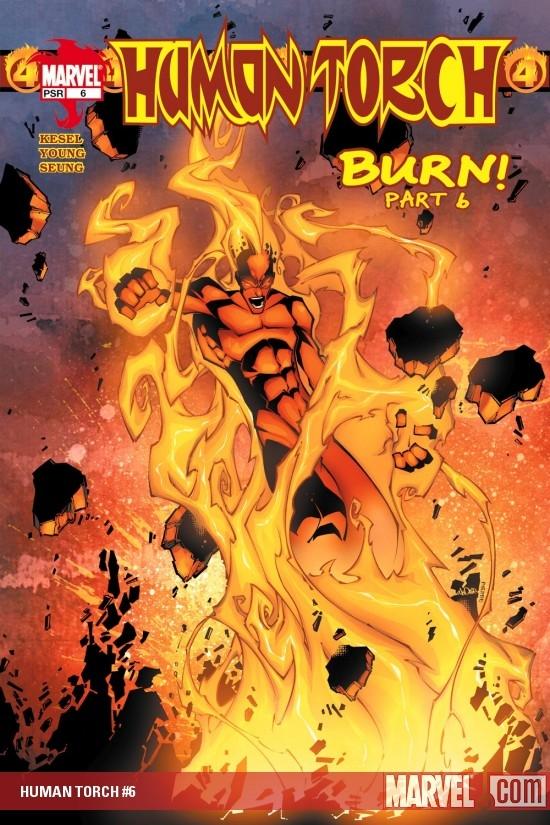 HUMAN TORCH #1#2#3#4#5#6 - MARVEL COMICS (2003)