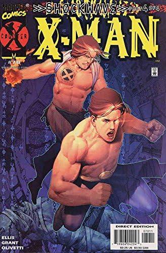 X-MAN #67#68#69#70 - MARVEL COMICS (2000)