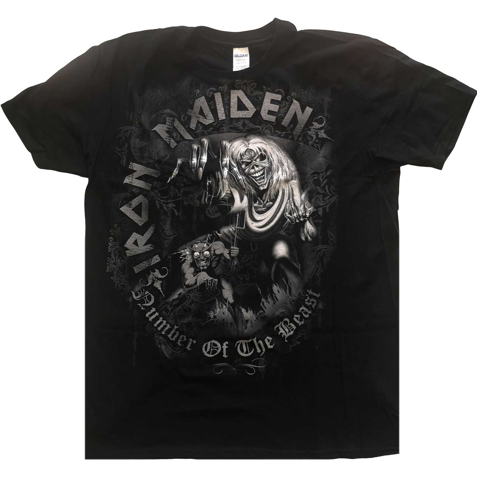 T-shirt bimbo Iron Maiden