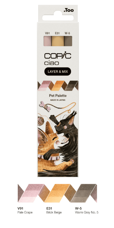 Copic - Copic Ciao Layer & Mix - Pet Palette