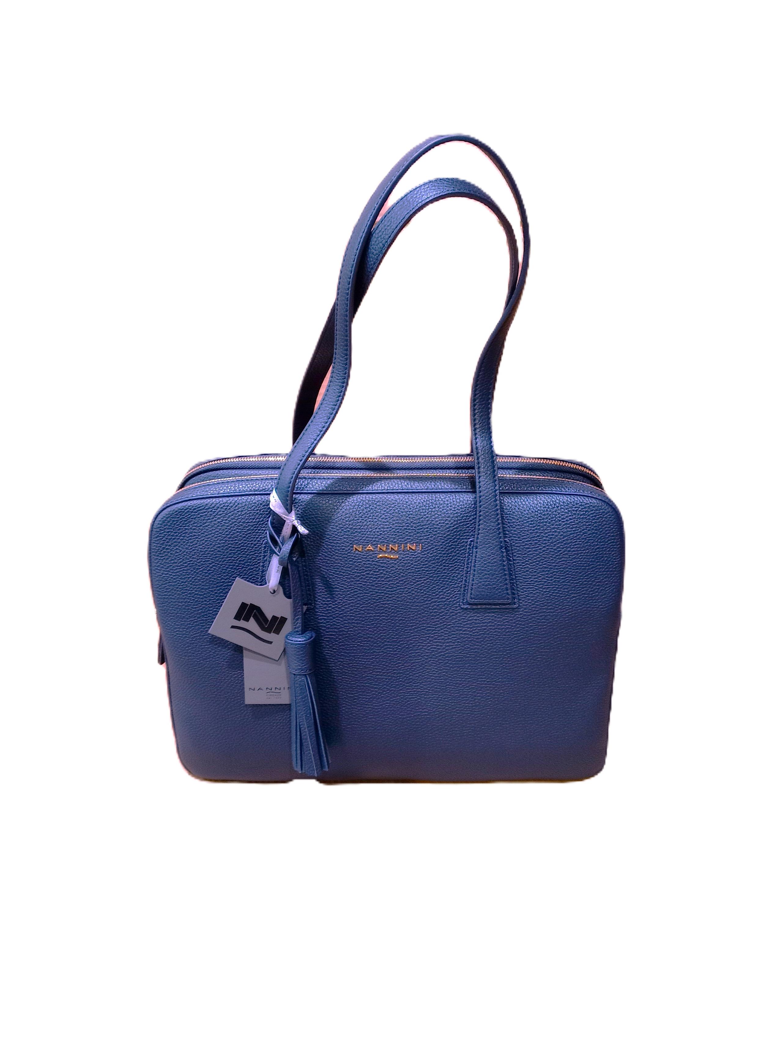 Nannini 18146 Borsa da donna in pelle modello Shopping