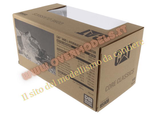 MODELLINO ESCAVATORE CINGOLATO CAT 340 D