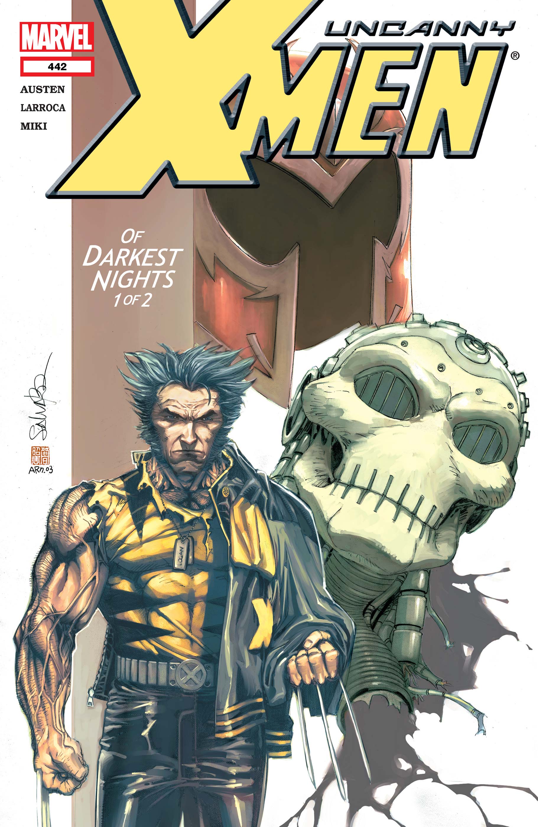 UNCANNY X-MEN #442#443 - MARVEL COMICS (2004)