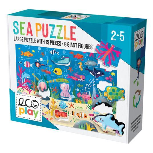 HEADU MAXI SHAPED PUZZLE THE SEA