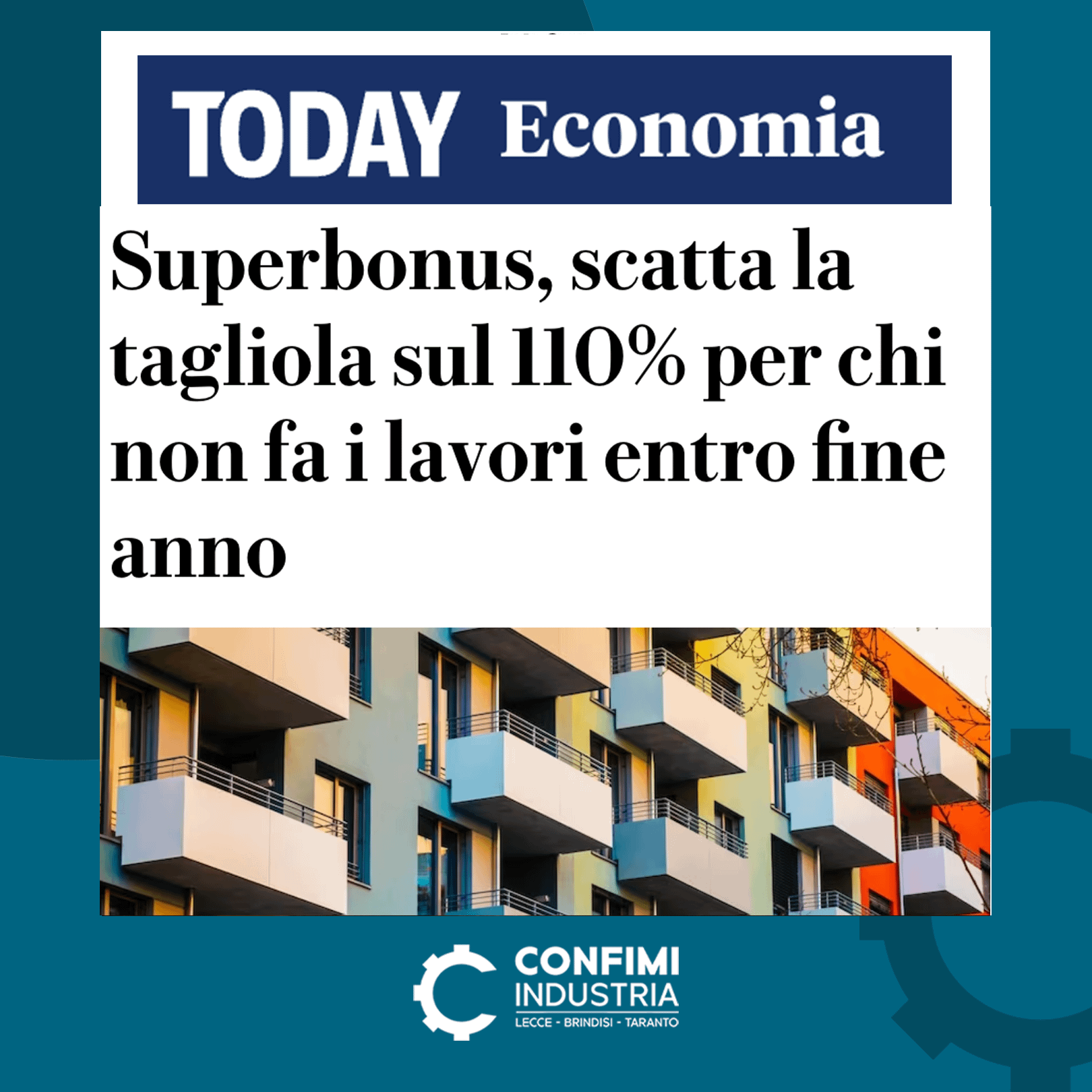 Tagliola del fisco sul Superbonus