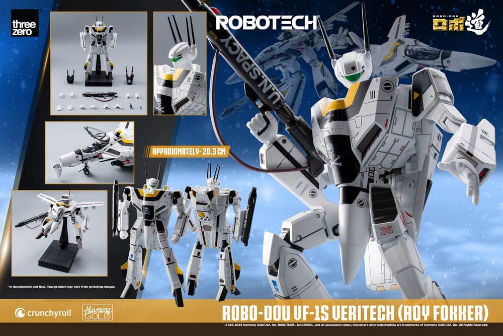 ThreeZero VF-1S VERITECH Roy Fokker MACROSS Robo-Dou ROBOT FIGURE