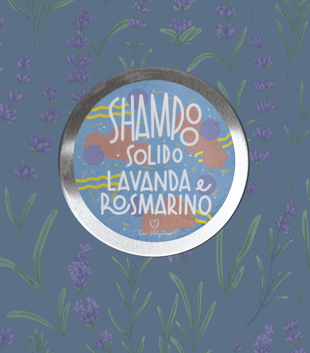 Shampoo Solido Lavanda e Rosmarino