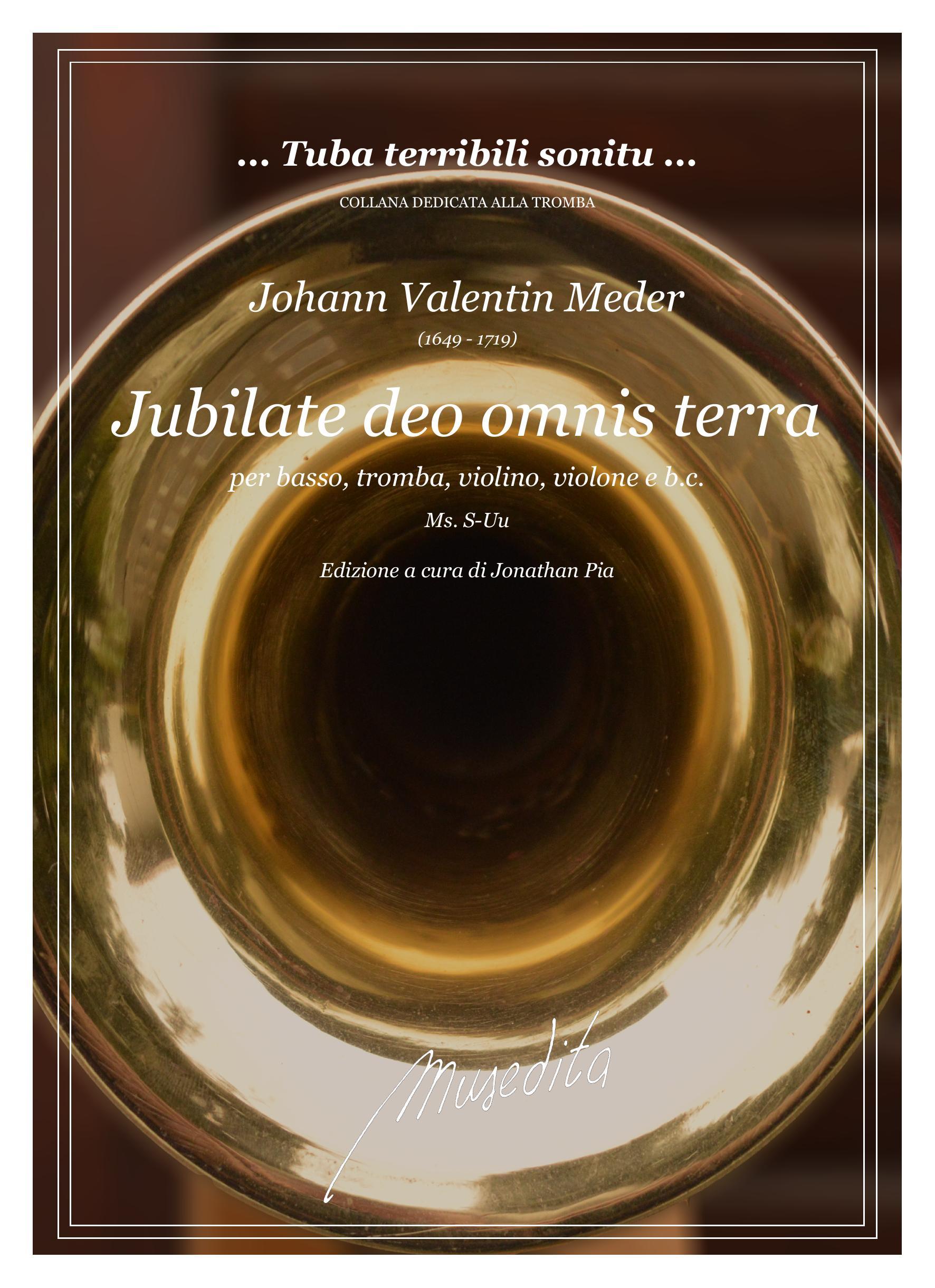 J.V.Meder: Jubilate deo (ms, S-Uu)