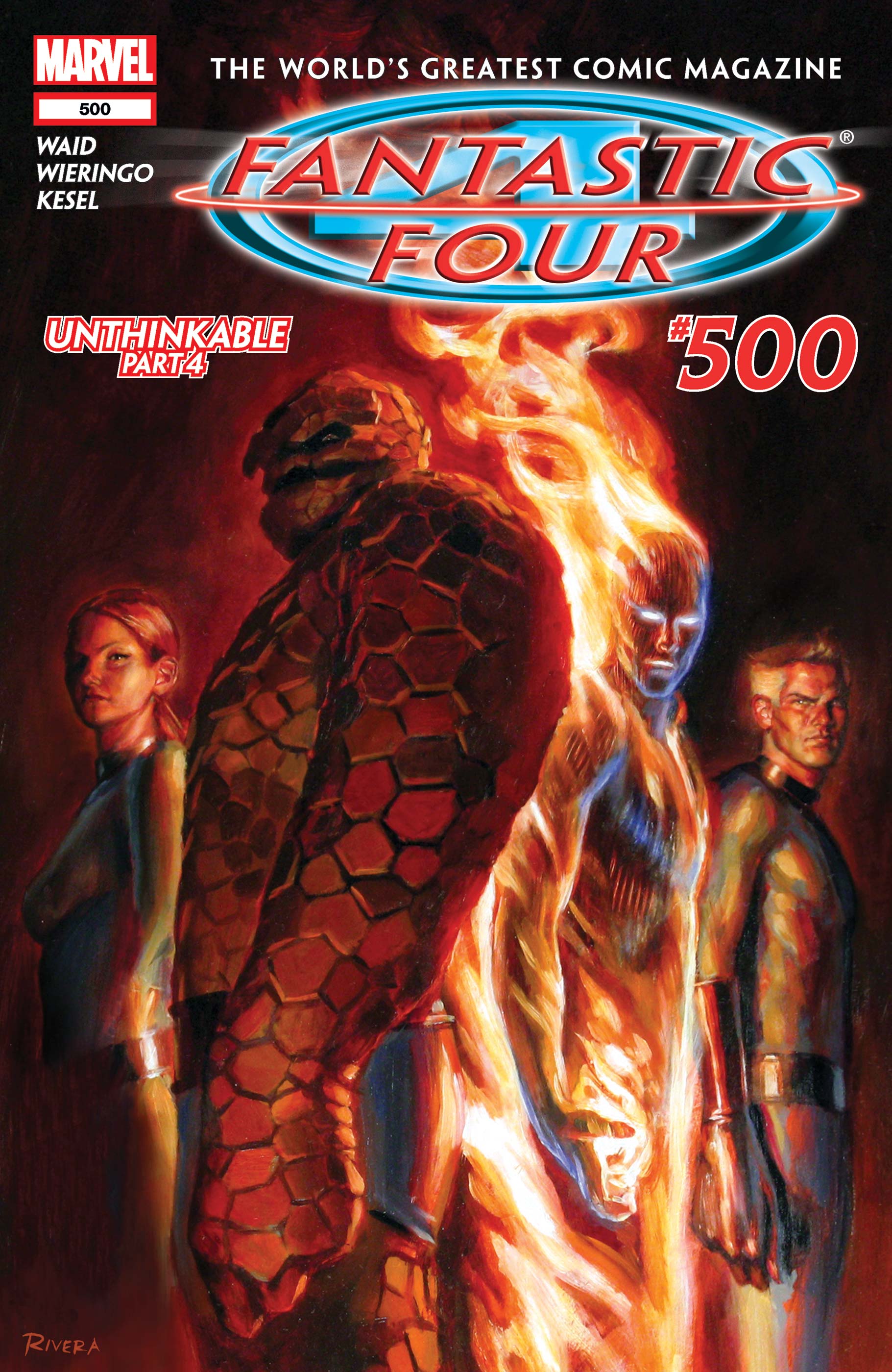 FANTASTIC FOUR #496#497#498#499#500 - MARVEL COMICS (2003)