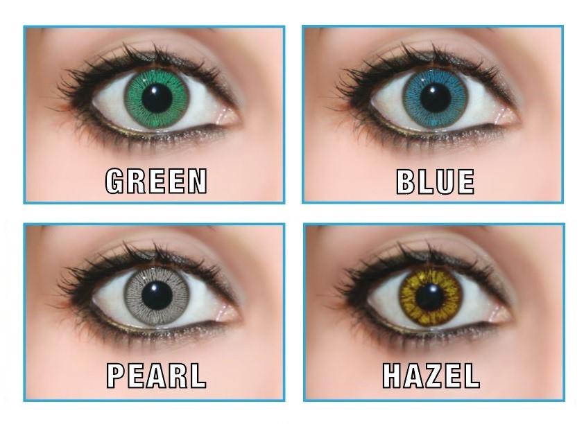 Contact Lenses Pretty Eyes Young Daily Color 0 power