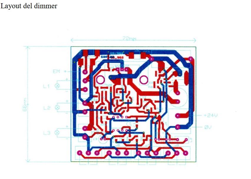 DIMMER 24v A CONTROLLO MULTIPLO