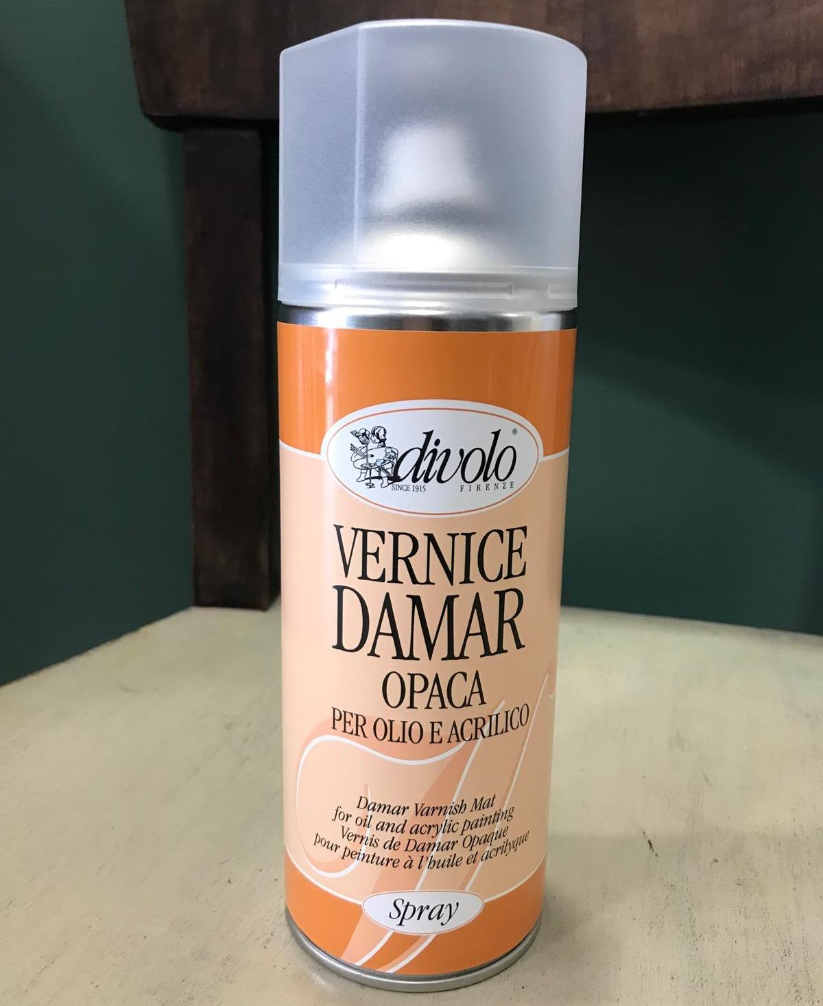 DIVOLO - Vernice Damar Opaca Spray