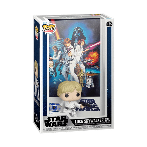 Luke Skywalker with R2-D2 - Star Wars - Funko Pop! Movie Posters #02