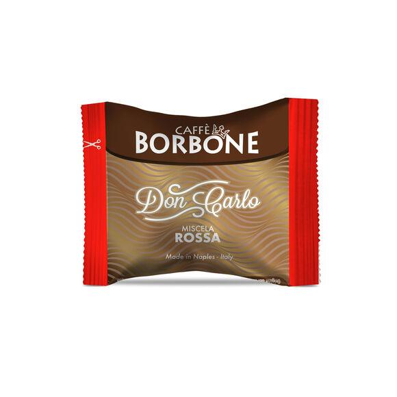 100 RED Blend Capsules Compatible Borbone Don Carlo