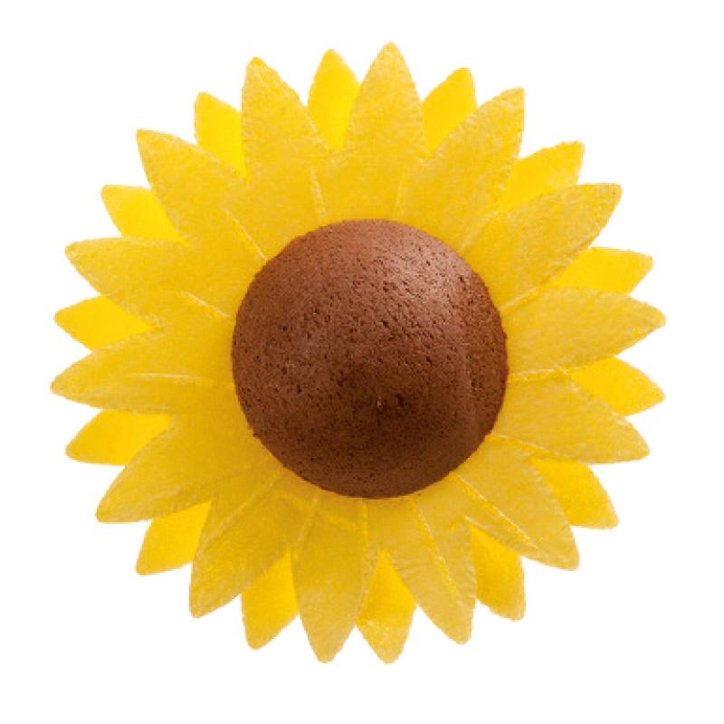 GIRASOLE  DI WAFER 4,5 CM (10 pz)