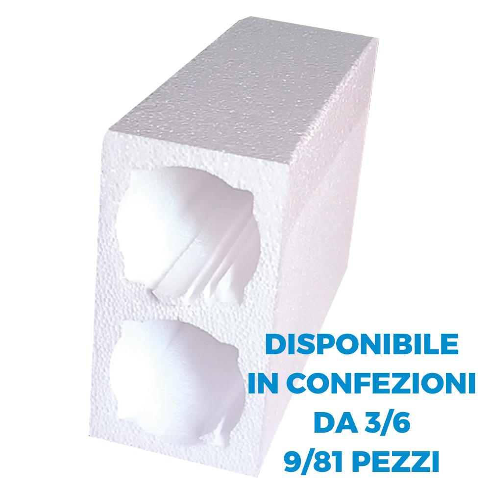 Packaging per 2 bottiglie Antiurto in Polistirolo