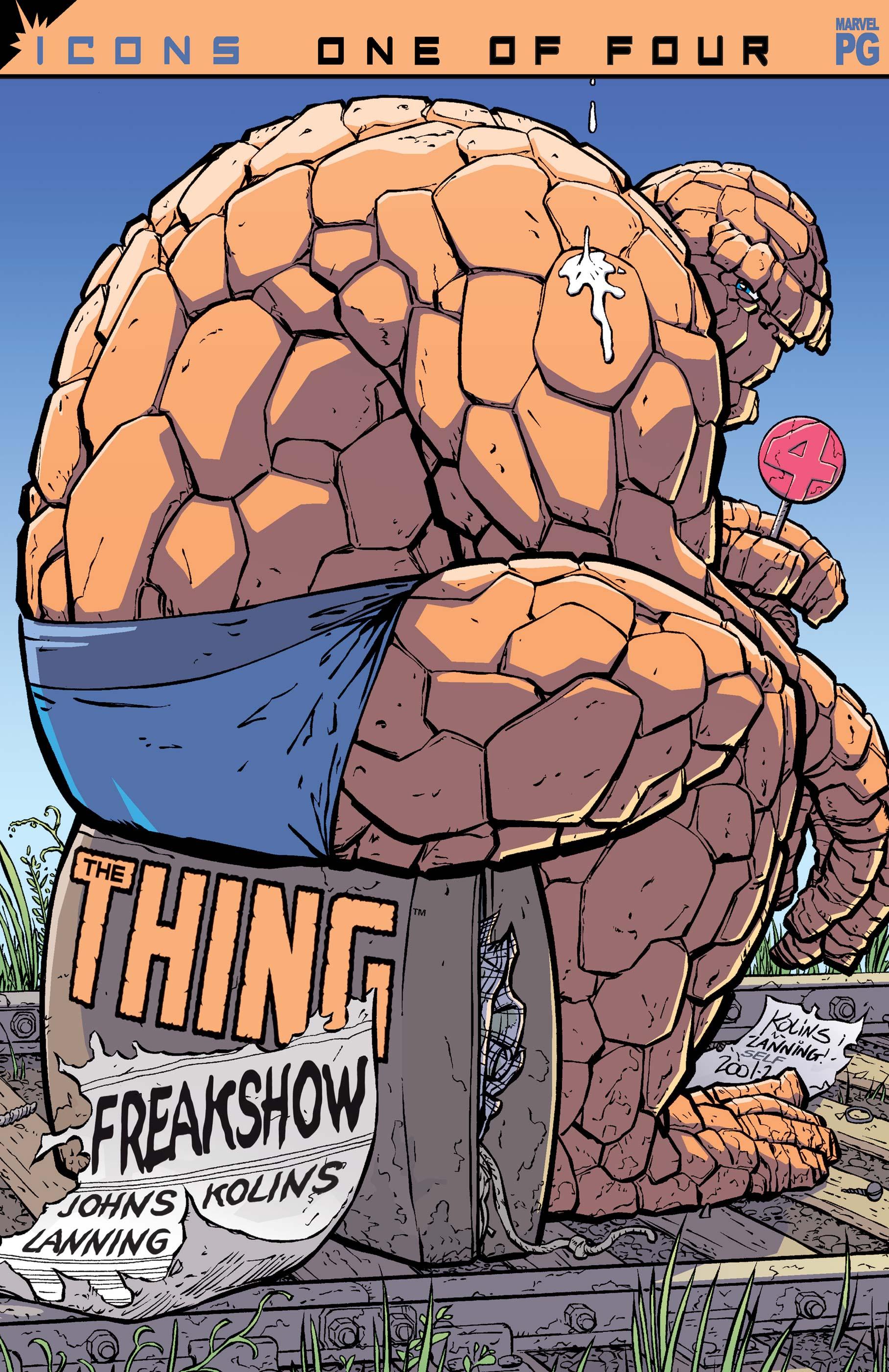 THE THING. FREAKSHOW #1#2#3#4 - MARVEL COMICS (2002)