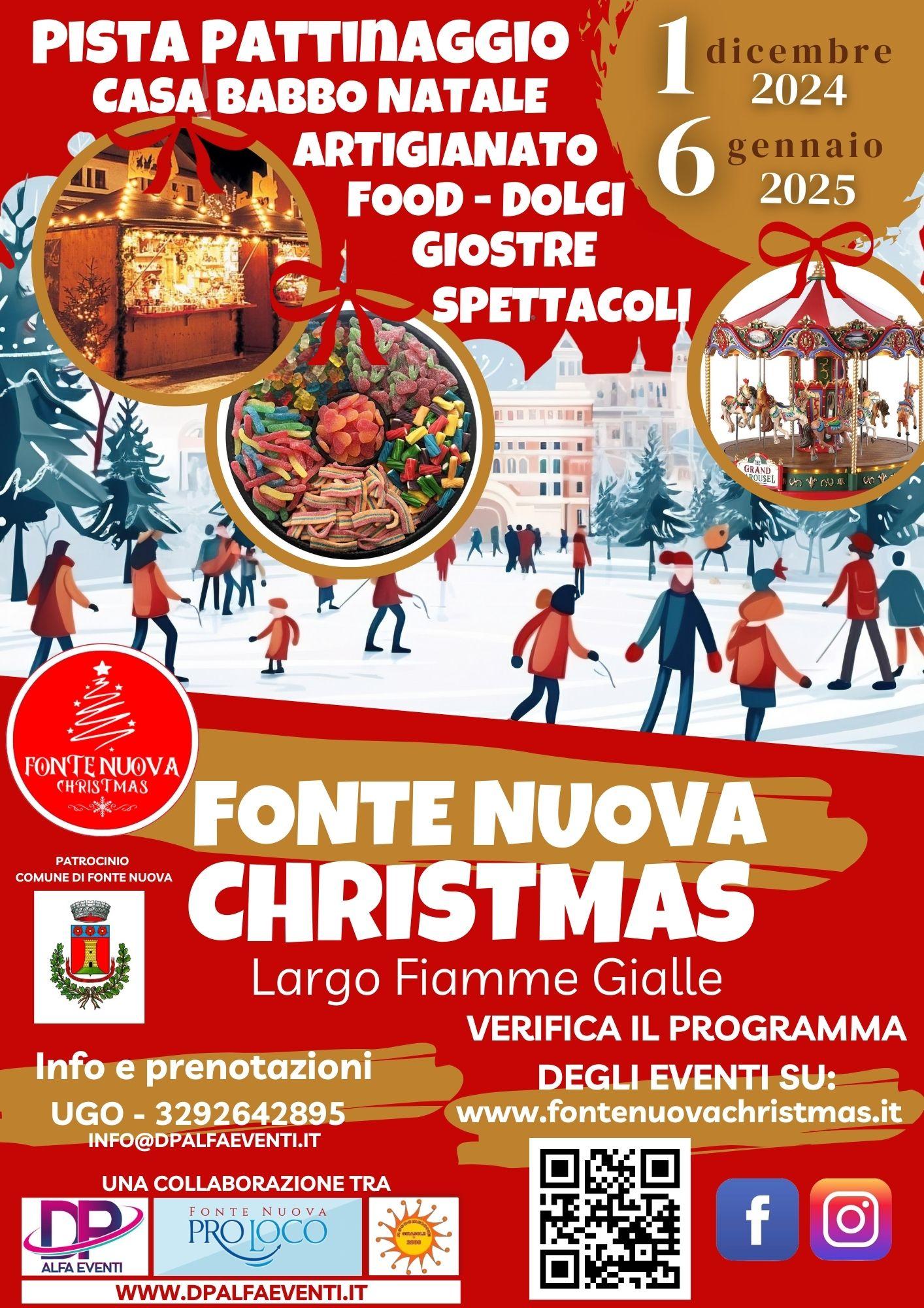 Locandina Fonte Nuova Christmas