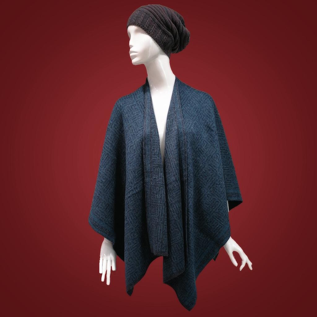 20701 poncho double face