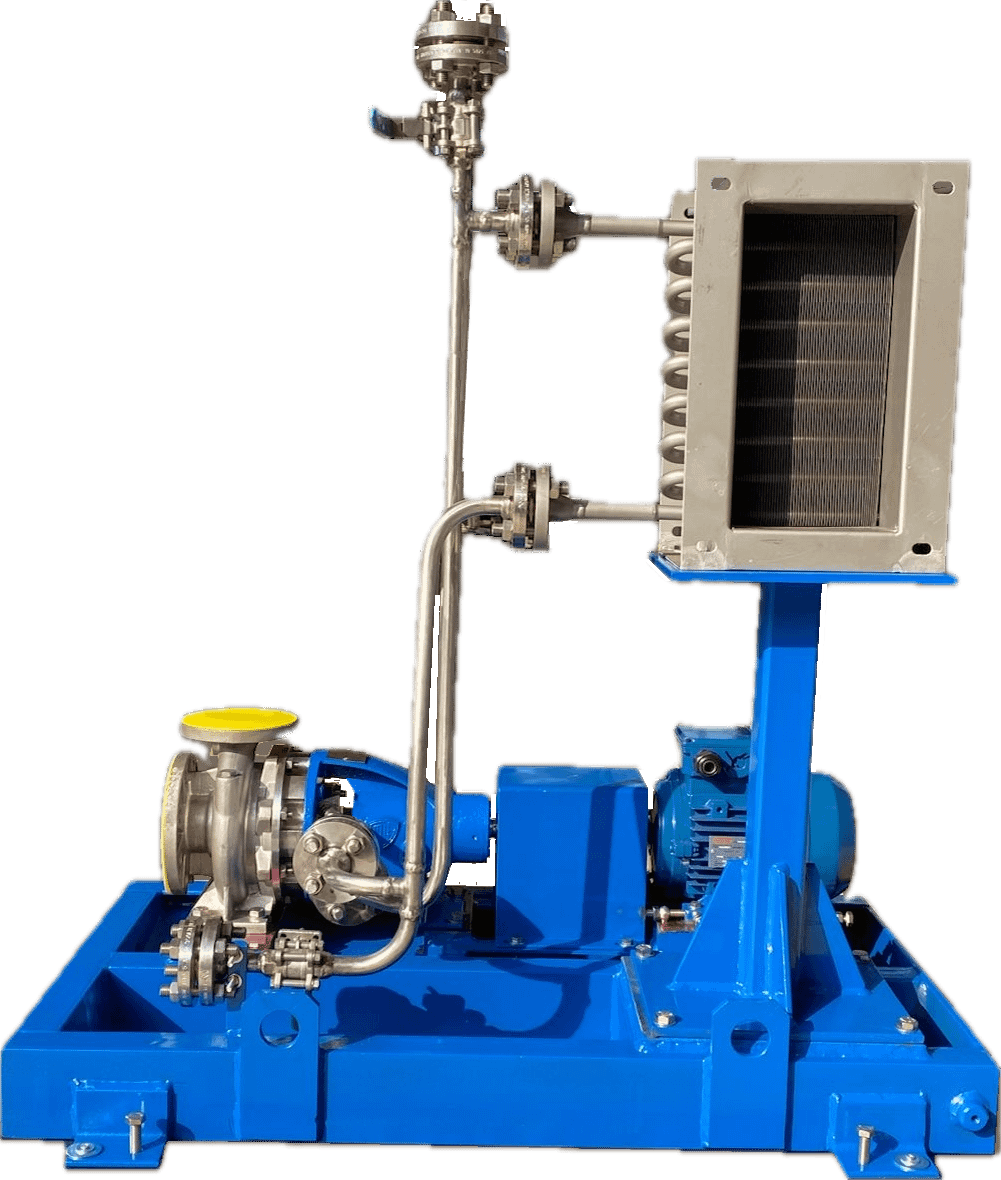 Condensate extraction pump with Plan 23