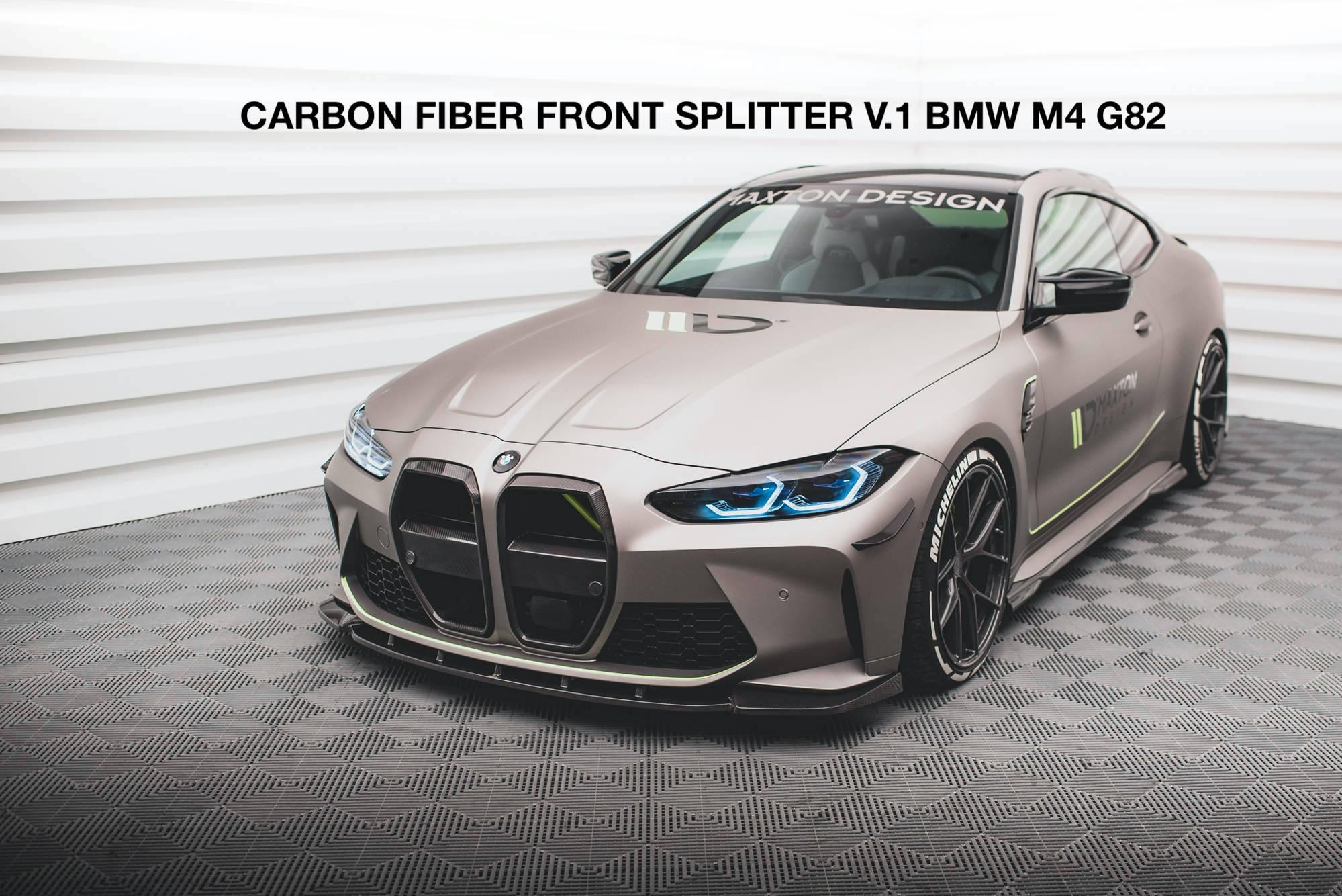 BMW M4 G82 / M3 G80 G81 CARBON FIBER Splitters - Maxton ( vari prodotti )