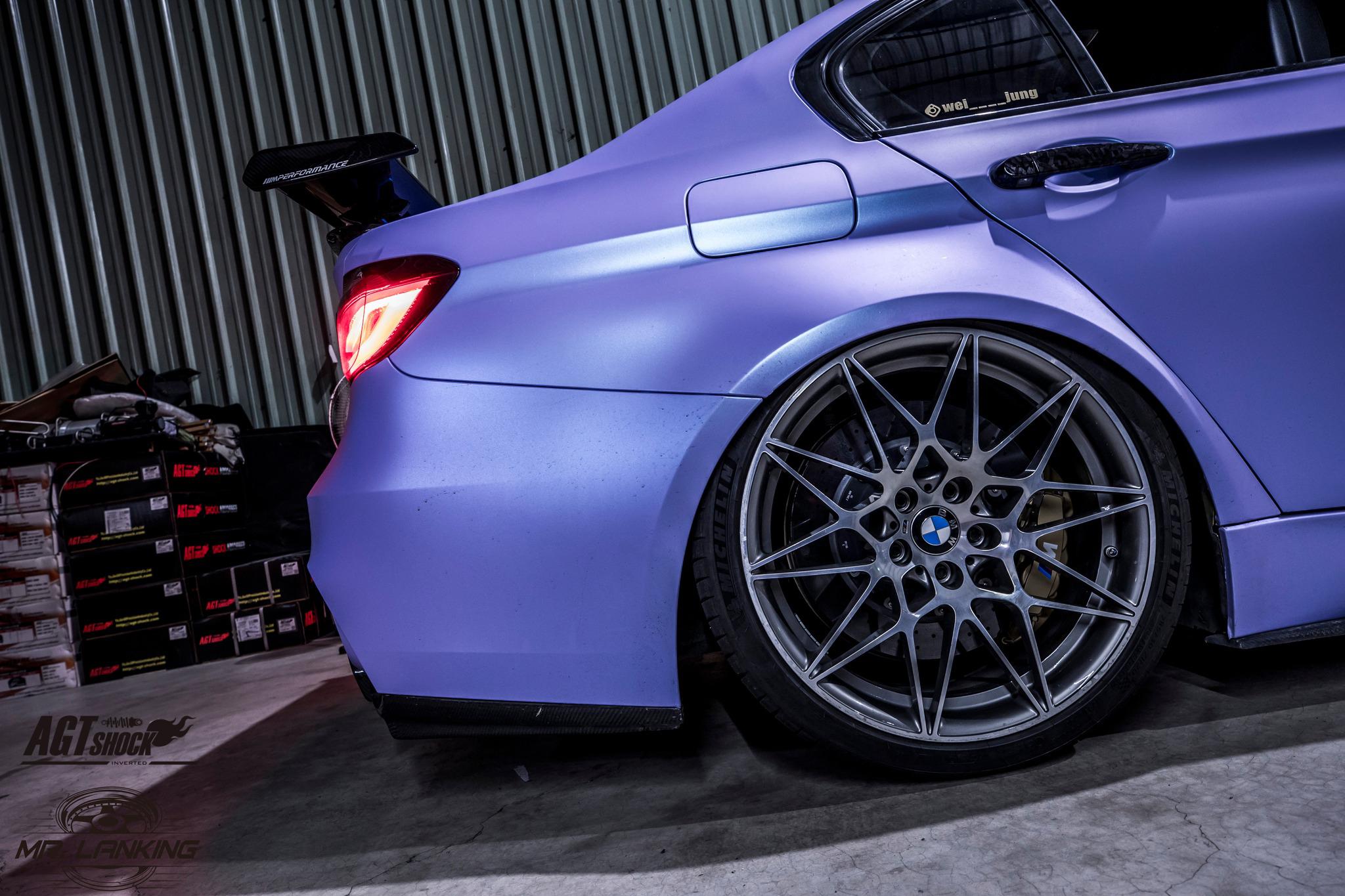 BMW F80 M3 - Inverted Air Suspension - AGT