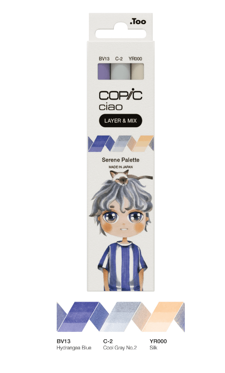 Copic - Copic Ciao Layer & Mix - set Serene Palette