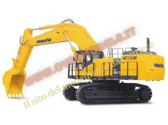 MODELLINO ESCAVATORE CINGOLATO KOMATSU PC1250