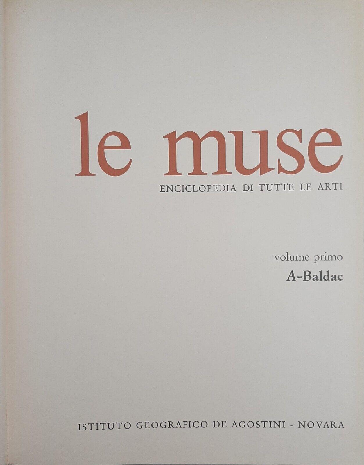 Enciclopedia delle Arti Le Muse 1964 12 volumi