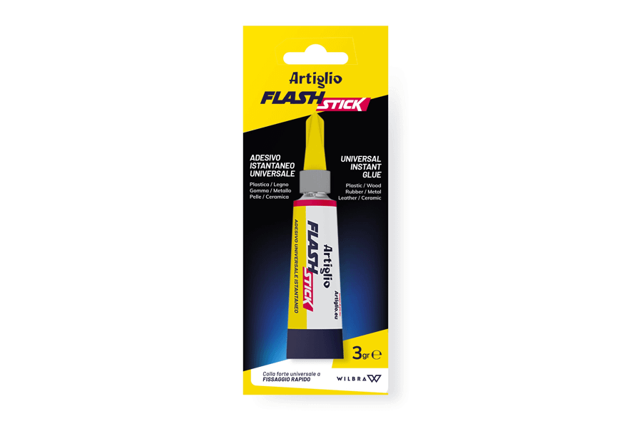 WILBRA - Artiglio Flash Stick - Colla forte universale a fissaggio rapido 3gr