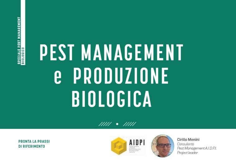 Prassi di Riferimento (PdR) per la gestione del pest management nelle aziende agroalimentari della filiera biologica.