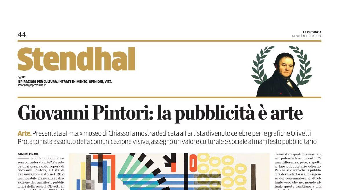 Giovanni Pintori: la pubblicità è arte