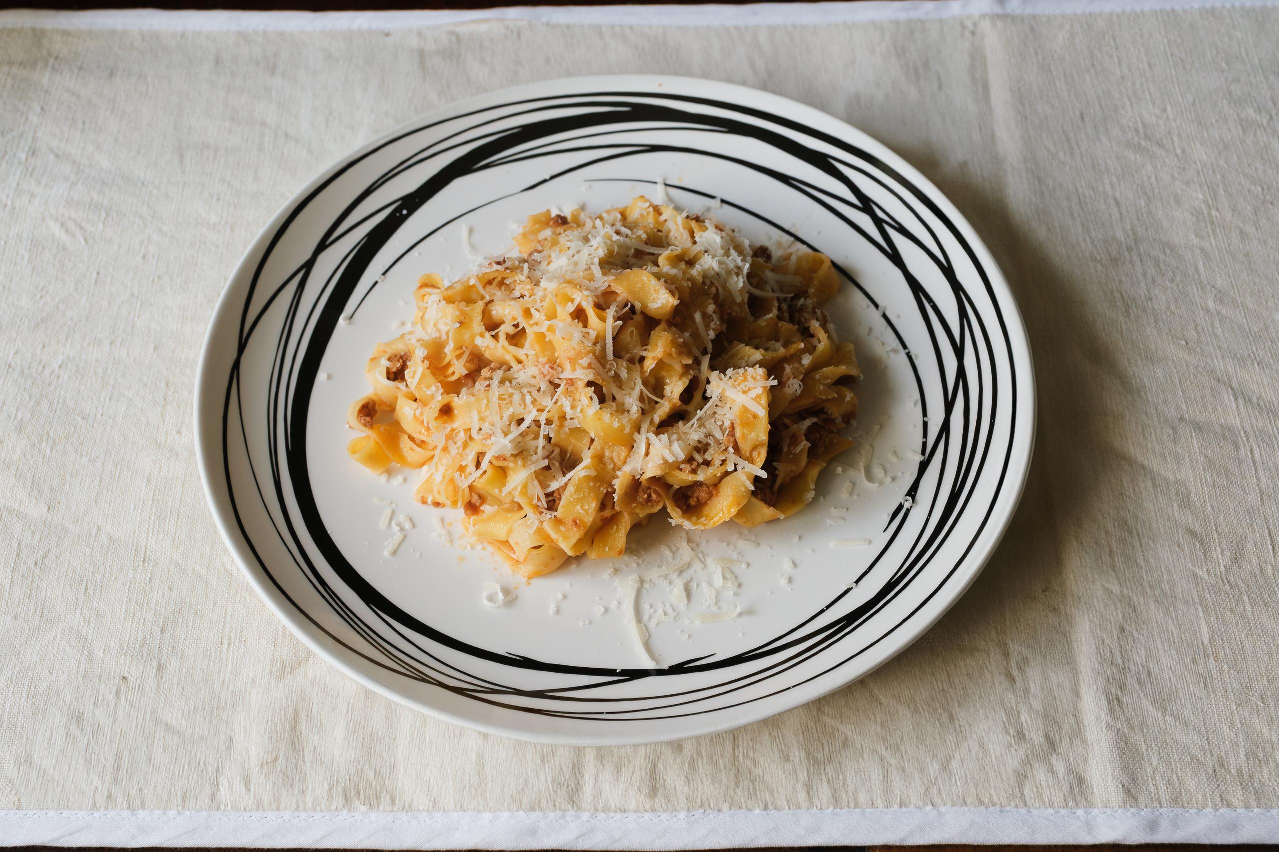 Tagliatelle al ragù