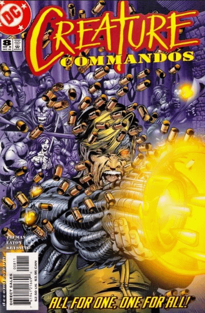 CREATURE COMMANDOS #6#7#8 - DC COMICS (2000)