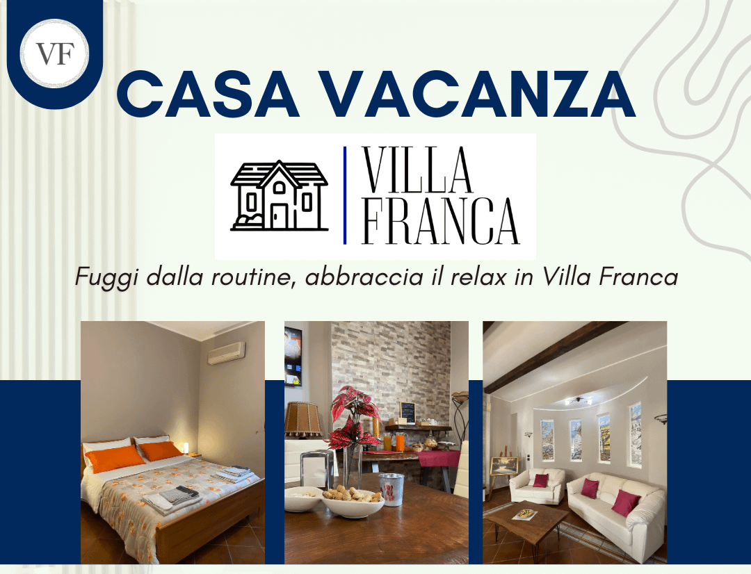 Prenota il tuo soggiorno in Villa Franca!