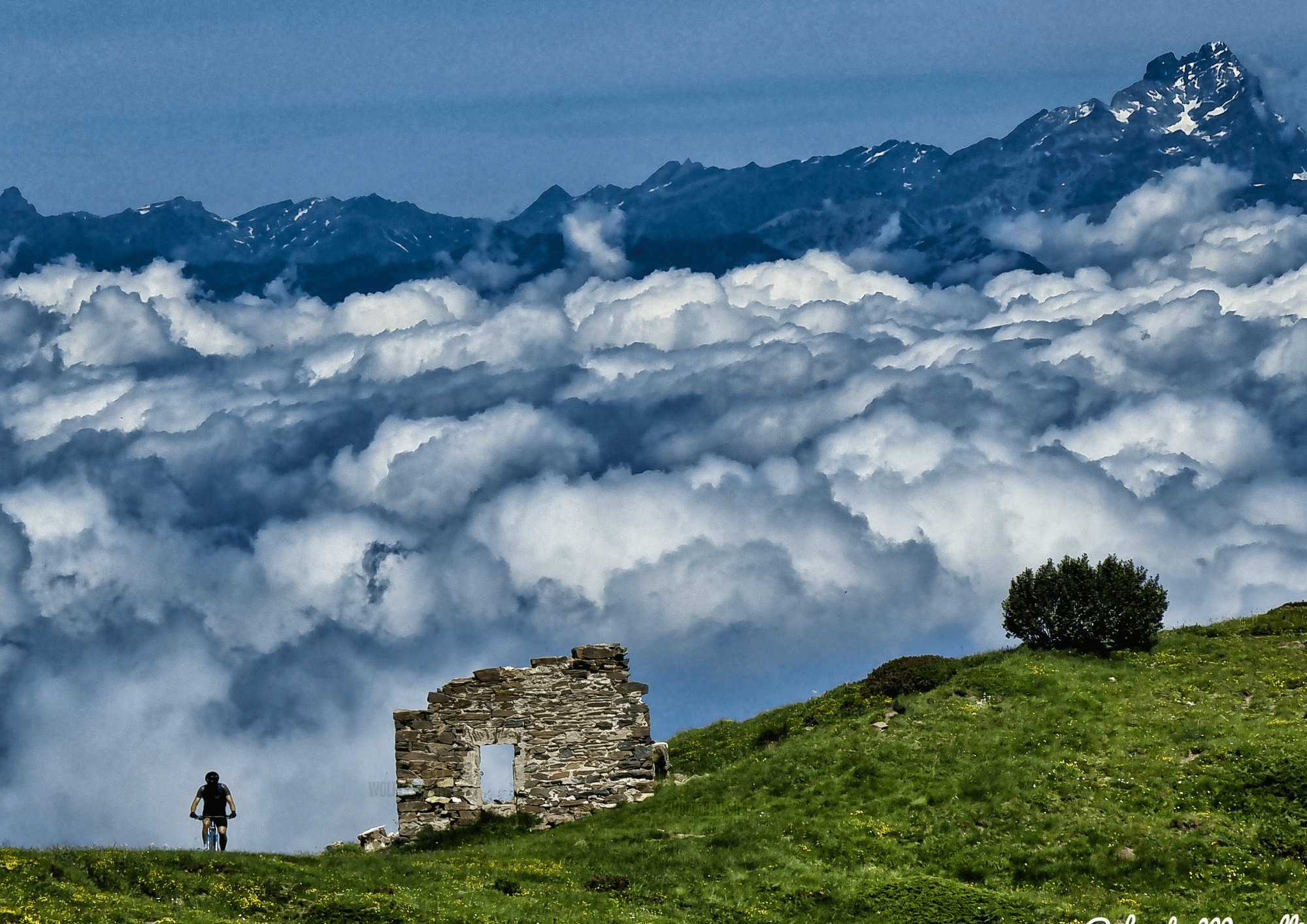 Landscape in Limone Piemonte