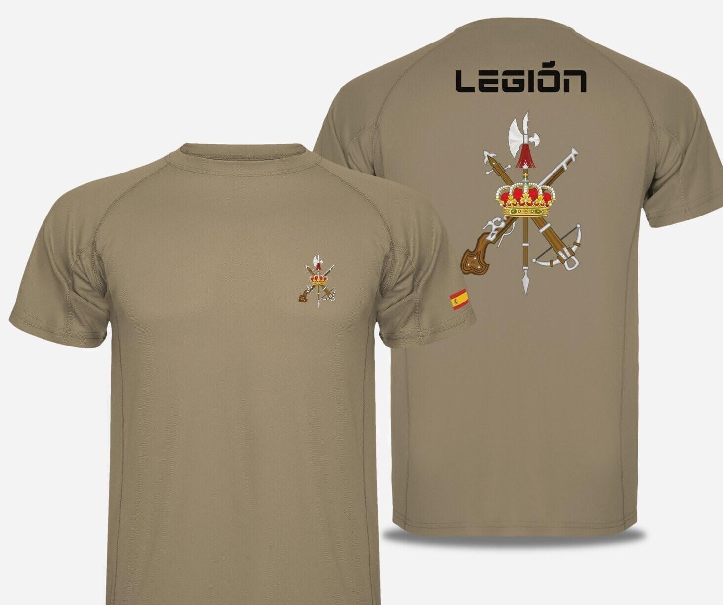 Camiseta básica Legión con trasera