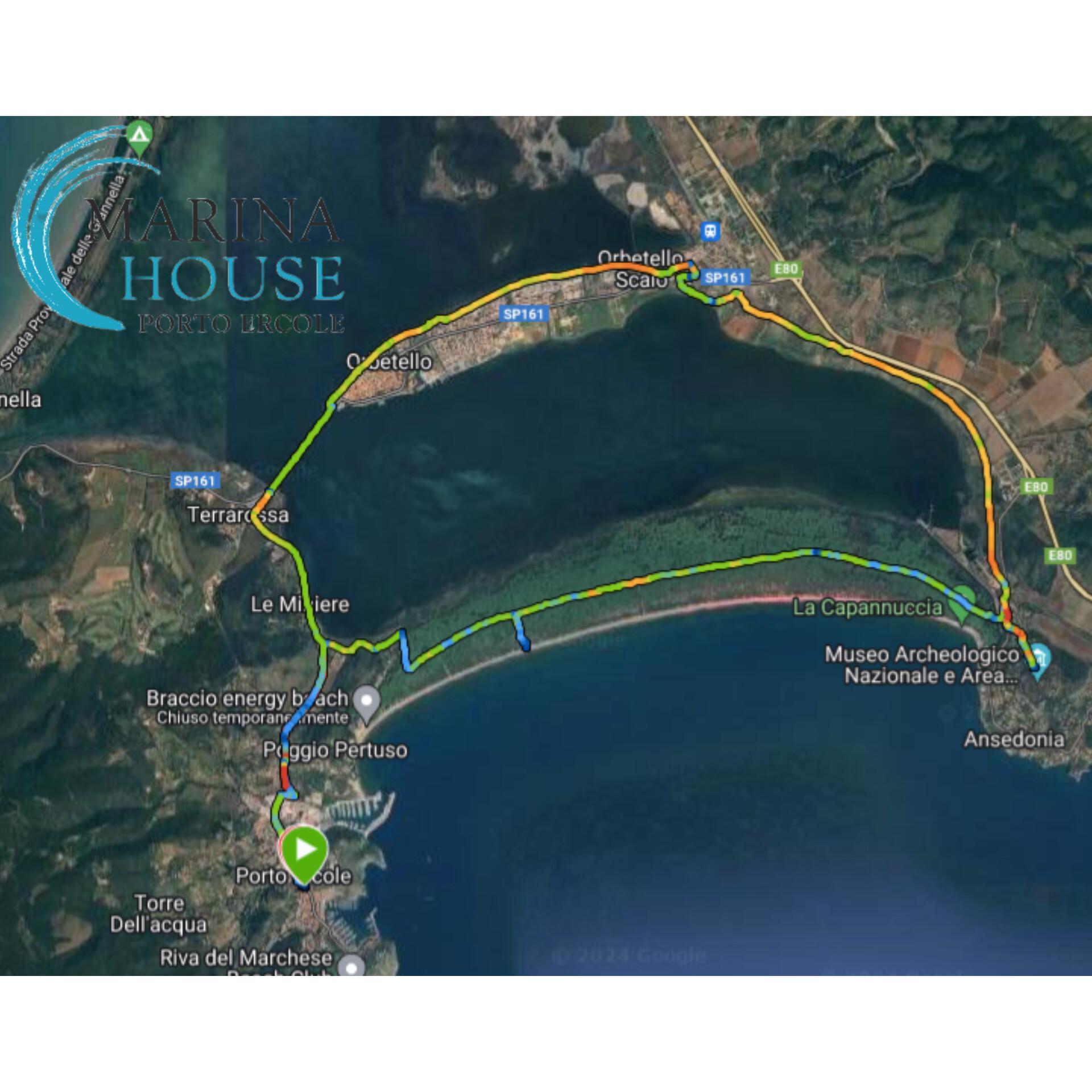 Bici & Trekking nella riserva naturale della Feniglia  e anello della Laguna di Orbetello