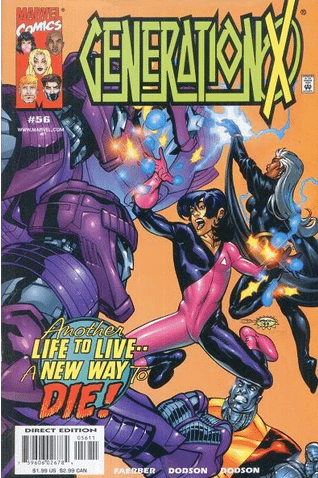 GENERATION X #54#55#56 - MARVEL COMICS (1999)