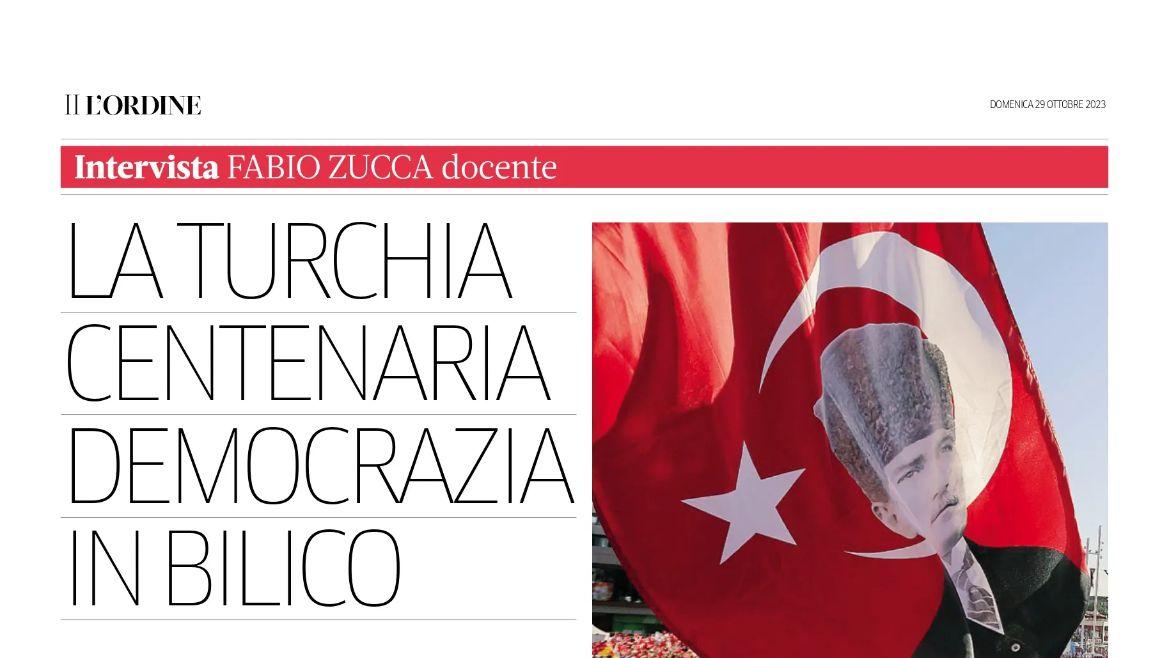 La Turchia centenaria - Intervista a Fabio Zucca