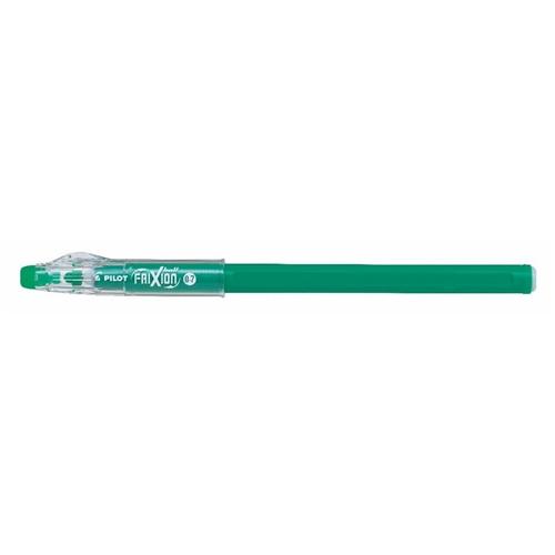 PILOT FRIXION BALL 0.7 PENNA CANCELLABILE USA E GETTA CON CAPPUCCIO VERDE