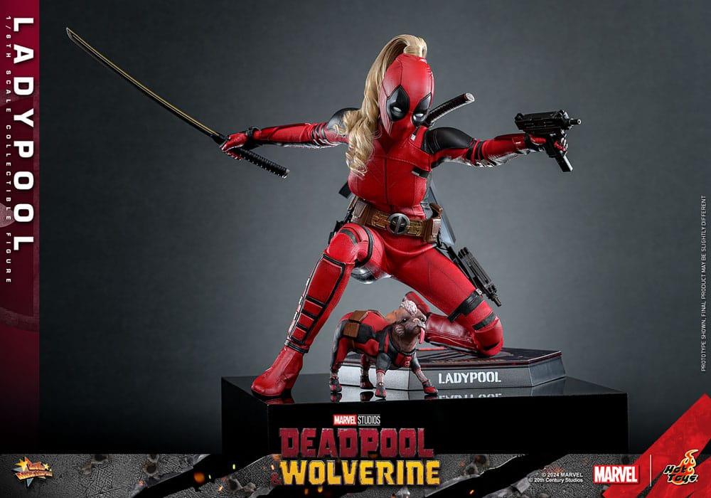 Hot Toys LADYPOOL 1/6 Action FIGURE DEADPOOL & Wolverine