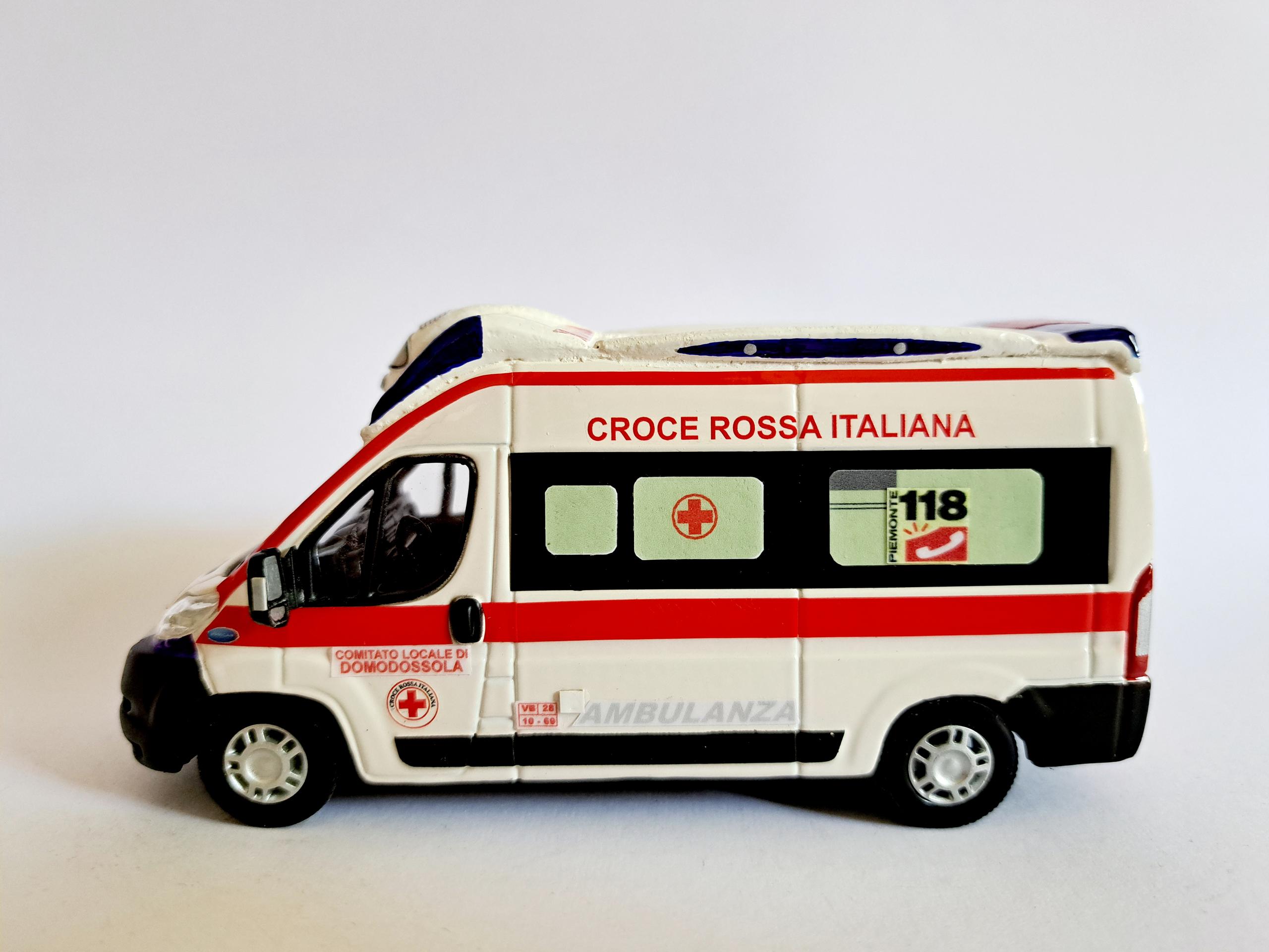 FIAT DUCATO X250 CROCE ROSSA ITALIANA DOMODOSSOLA