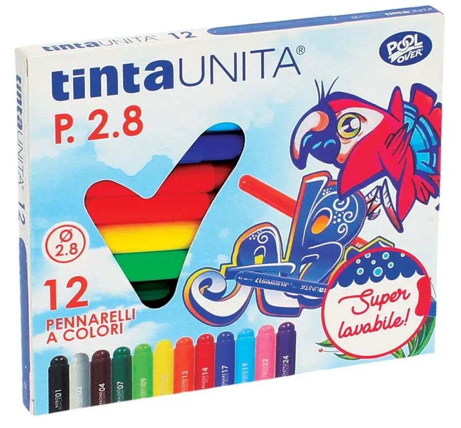 12 Pennarelli TintaUnita