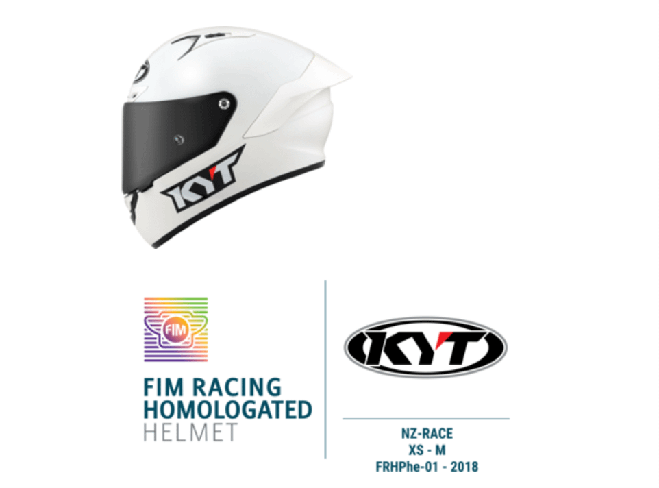 KYT FIM homologated helmet