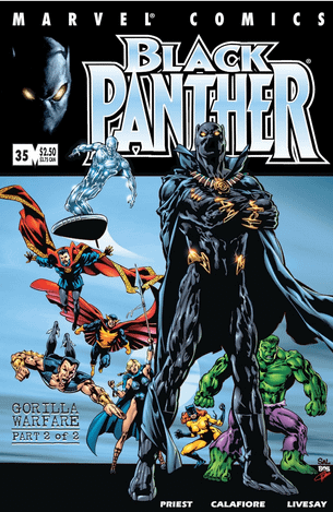 BLACK PANTHER #33#34#35 - MARVEL COMICS (2001)